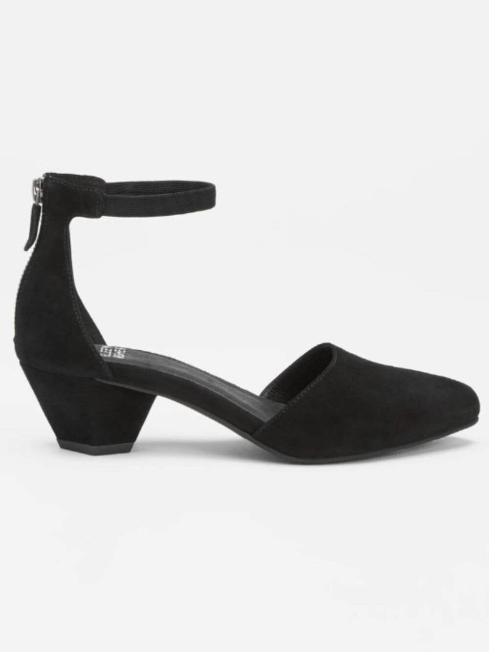 WOMEN'S EILEEN FISHER SUEDE ANKLE-STRAP PUMPS (SIZE 6)